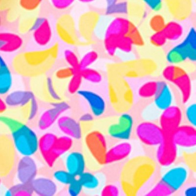 vibrant neon