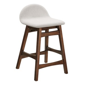 Modway Juno Wood Counter Stool - Set of 2 - 1 of 4