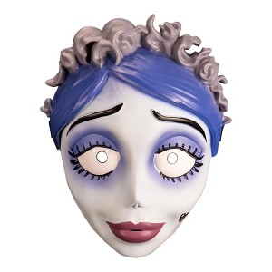 Trick Or Treat Studios Tim Burton's The Corpse Bride Emily Adult Costume Injection Mask - 1 of 3