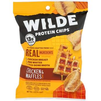 Wilde Brand Chicken & Waffles Protein Chips - Case of 8 - 1.34 oz