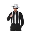 Underwraps Costumes Gangster 3 Piece Adult Men's Costume Accessory Kit | White | One Size - 2 of 3