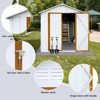 NicBex 6x4 FT Outdoor Storage Shed,Outdoor Shed with Apex Roof,Storage Sheds for Garden - 4 of 4