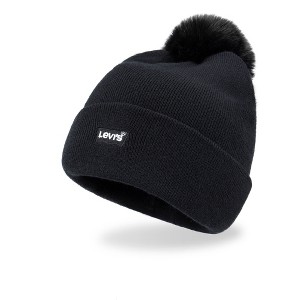 Levi's Women's Relaxed Cuffed Beanie with Pom - 1 of 4