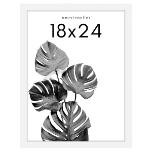 Americanflat Poster Frame - Wooden Picture Frame with Plexiglass Cover - 1 of 4