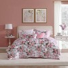 Betseyville Johnson Vintage Floral Pink Full/Queen 5pc Comforter Sham Bonus Set - 2 of 4