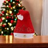 Unique Bargains Christmas Hat Adult Crown Christmas Hat Polyester 11.02"x14.96" 1 Pc - 2 of 4