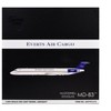 McDonnell Douglas MD-88 Commercial Aircraft "Everts Air Cargo" White w/Blue 1/200 Die Cast Model Airplane by GeminiJets - 3 of 3