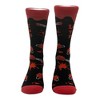 Crazy Dog T-Shirts Women's Love You To Pieces Socks Funny Sarcastic Chainsaw Graphic Novelty Footwear For Ladies - 2 of 4