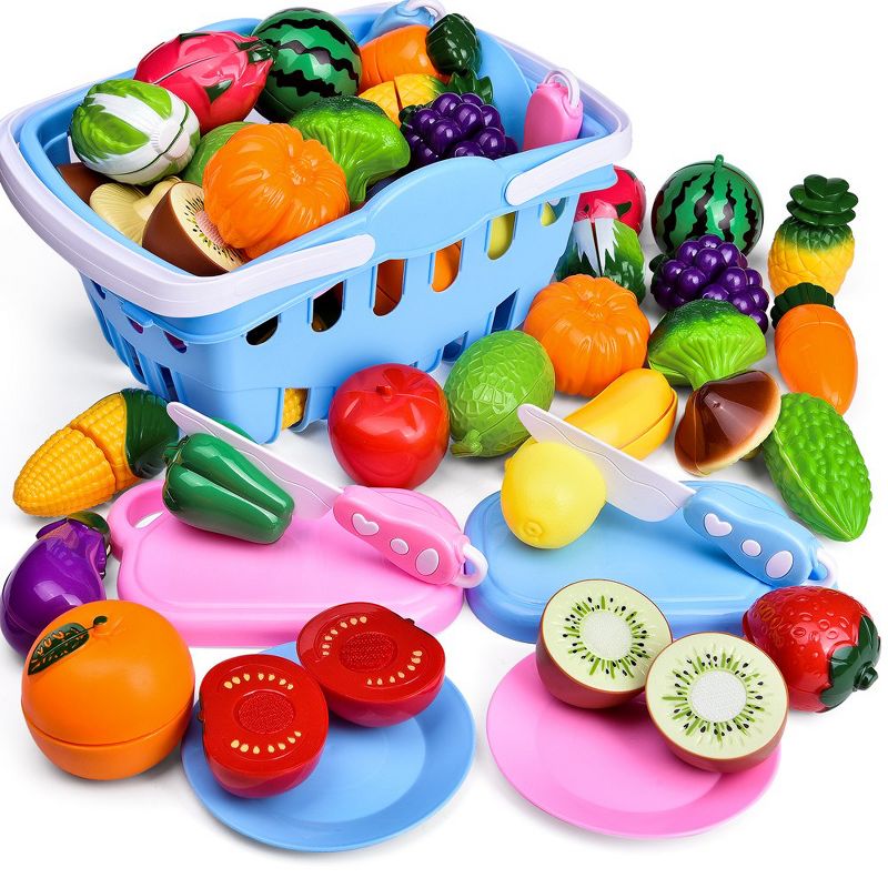 Fun Little Toys Choppable Fruits and Veggies, 30 pcs, 4 of 8