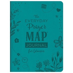 The Everyday Prayer Map Journal for Women - (Faith Maps) by  Compiled by Barbour Staff (Leather Bound) - 1 of 1