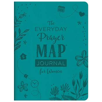 The Everyday Prayer Map Journal for Women - (Faith Maps) by  Compiled by Barbour Staff (Leather Bound)