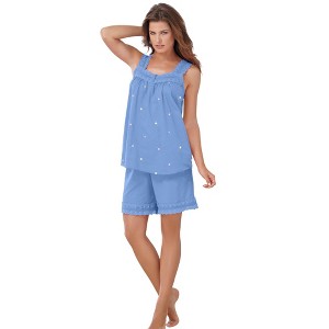 Dreams & Co. 2-Piece Short PJ Set - 1 of 4