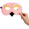 Blue Panda 12 Pack Felt Animal Masks for Kids, Jungle Safari Party Favors for Birthday (7x7.2 in) - 3 of 4