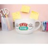 Silver Buffalo Friends Smelly Cat Central Perk Ceramic Soup Mug With Vented Lid | 24 Ounces - 4 of 4