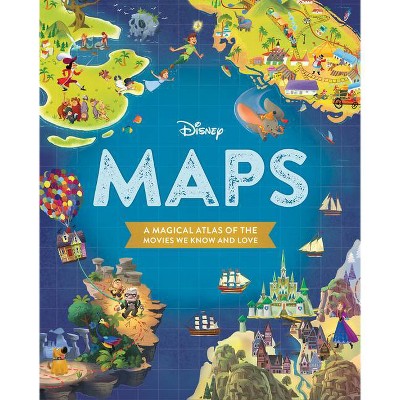 Disney Maps - by  Disney Book Group (Hardcover)