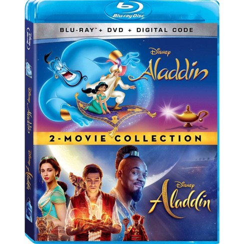 Aladdin Animated Live Action 2 Movie Collection Blu Ray Dvd Digital Target