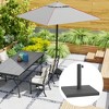 Outsunny Patio Umbrella Base, 32 lbs Concrete Heavy Duty Umbrella Base Patio Umbrella Holder for 1.5"/1.9" Umbrella Poles - 2 of 4