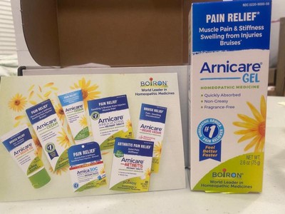 Boiron Arnicare Gel For Relief Of Joint Pain, Muscle Pain, Muscle Soreness,  And Swelling From Bruises Or Injury Non-greasy And Fragrance-free - 2.6 Oz  : Target