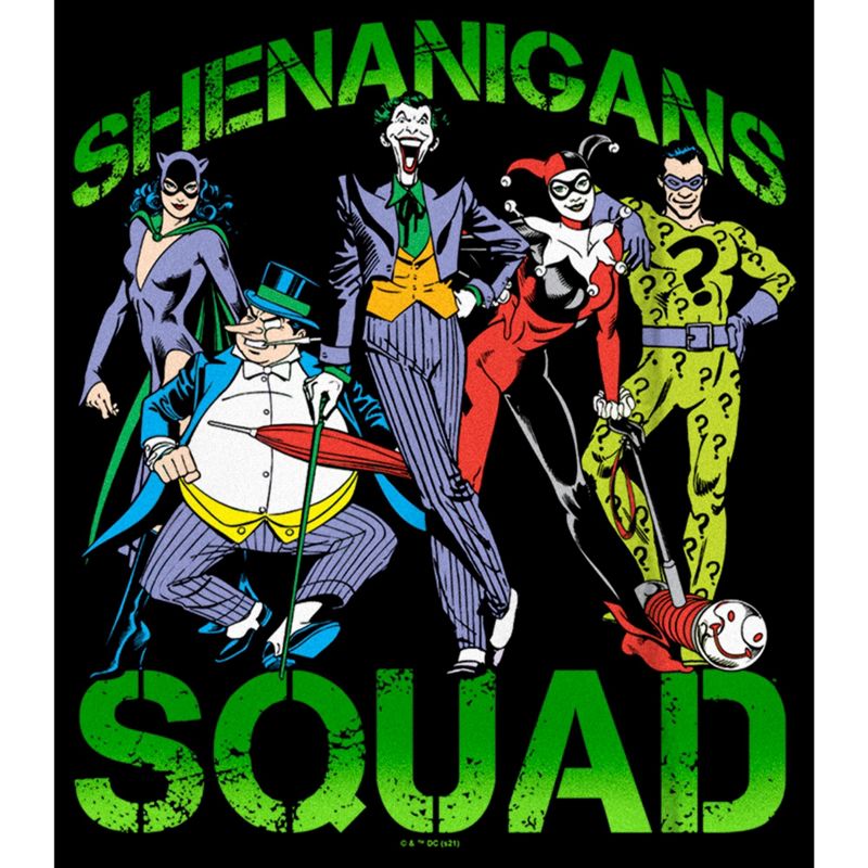 Boy's Batman St. Patrick's Day Shenanigans Squad T-Shirt, 2 of 6