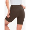 Woman Within Plus Size Stretch Cotton Bike Short - 3 of 4