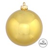 Vickerman Gold Ball Ornament - 3 of 4