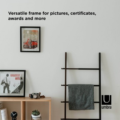 Classic Black Wood Floating Wall Frame for Certificates
