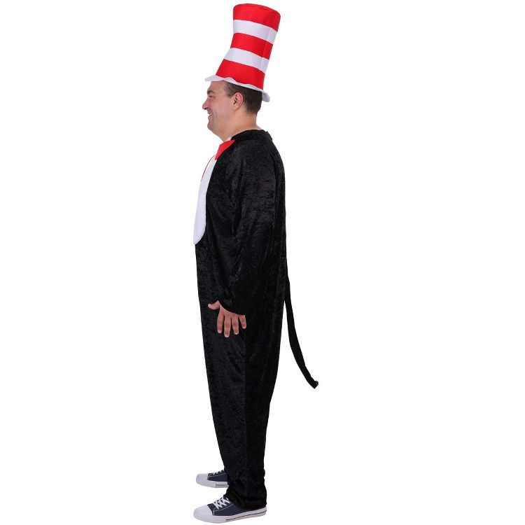 HalloweenCostumes.com Dr. Seuss Cat in the Hat Costume for Adults, 3 of 12