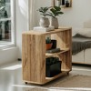 Hommoo 3-Tier Narrow End Table Nightstand with Storage Shelves - 4 of 4