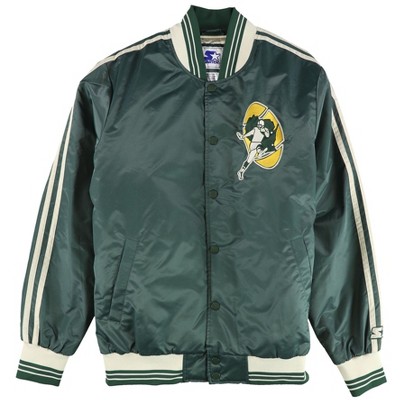 STARTER Mens Green Bay Packers Varsity Jacket