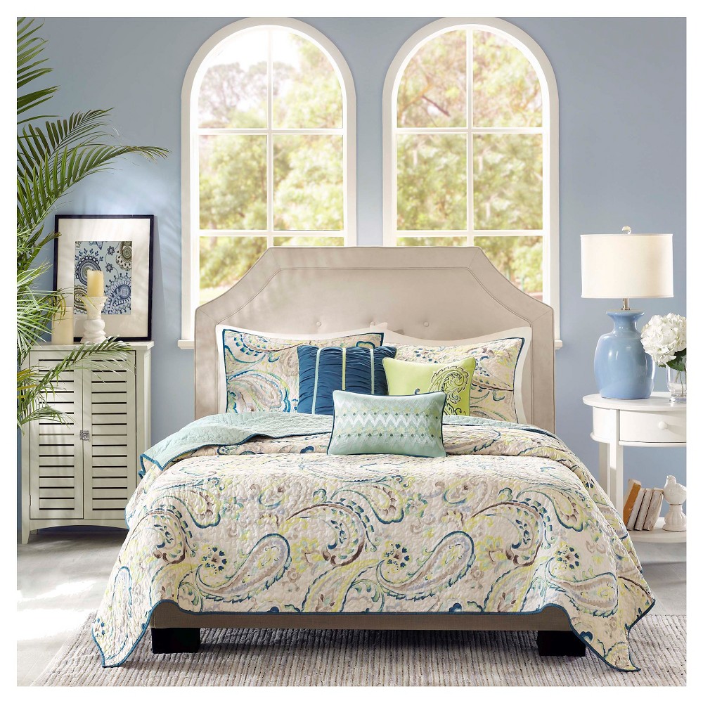 UPC 675716510565 product image for Helena 6 Piece Quilted Coverlet Set - Multicolor (King) | upcitemdb.com