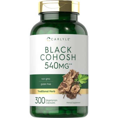 Carlyle Black Cohosh 540mg | 300 Capsules