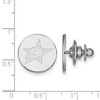 Black Bow Jewelry 14k White Gold Dallas Stars NHL Pin - 2 of 3