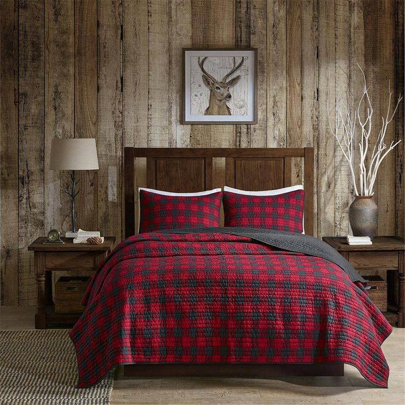 Woolrich Check Oversized Quilt Mini Set, 3 of 8