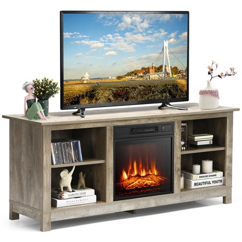 Target fireplace on sale tv stand