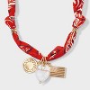 Bandana Print Necklace & Pouch - Universal Thread™ - 2 of 4
