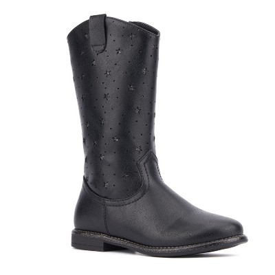 Olivia Miller Girl's Chasing Starz Mid Calf Boots
