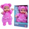 Baby's First Love Bear Doll - Pink Fleece Outfit, Interactive Musical Toy 3mo+ - 2 of 4