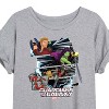 Women's - Marvel - Guardians of the Galaxy Panels Oversized Graphic T-Shirt - 2 of 4