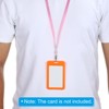 Unique Bargains Width Flat Neck Lanyards with Swivel Hook Clip for Name Tag Badges 5 Pcs - 4 of 4