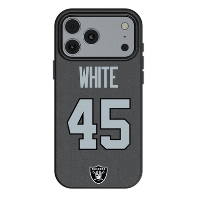 NFL Las Vegas Raiders Players Game Tactic MagSafe Compatible Cell Phone Case for Apple iPhone 17 Series