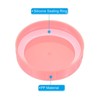 Unique Bargains Regular Mouth Plastic Mason Jar Lids with Silicone Sealing Ring 8 Pcs - 4 of 4