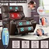 Power Lift Recliner Chair With Remote Control Hidden Cup Holder Adjustable Phone Holder Electric Massage Chair gray - 3 of 4