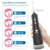 YEVYO 310 ML Rechargeable Cordless Water Flosser with 4 Tips - Oral Irrigator with 4 Modes for Dental & Oral Care - 3 of 4