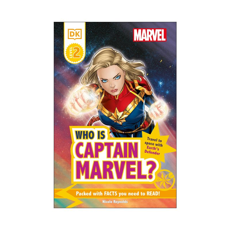 Marvel Who Is Captain Marvel? - (DK Readers Level 2) by Nicole Reynolds, 1 of 2