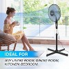 Dexmalle Adjustable Speed Pedestal Stand Fan - 2 of 4