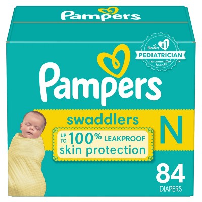 Pampers Swaddlers Diapers Super Pack - Size 0 - 84ct