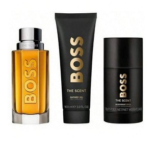 Boss The Scent 3 Pc Set Men Eau De Toilette Spray 3.3, Shower Gel 3.3, Deo 2.5 Oz - 1 of 2