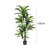 Dracaena Artificial Plant Indoor with Planter, Faux Dracaena Tree No Maintenance, Realistic Leaves, Artificial Plants Indoor for Home, Room Porch - 3 of 4