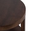 Kate and Laurel Talcott Round Wood Side Table - 3 of 4