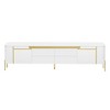 NicBex TV Stand for TVs up to 80 Inches Entertainment Center with 4 Drawers and 2 Spacious Cabinets for Living Room - 3 of 4